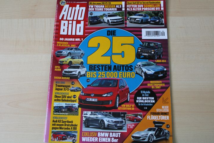 Deckblatt Auto Bild (30/2016)